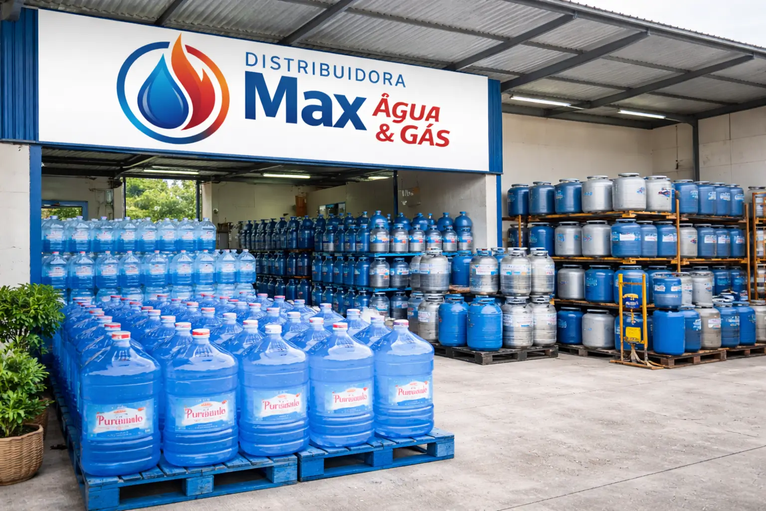 Banner Distribuidora Água & Gás